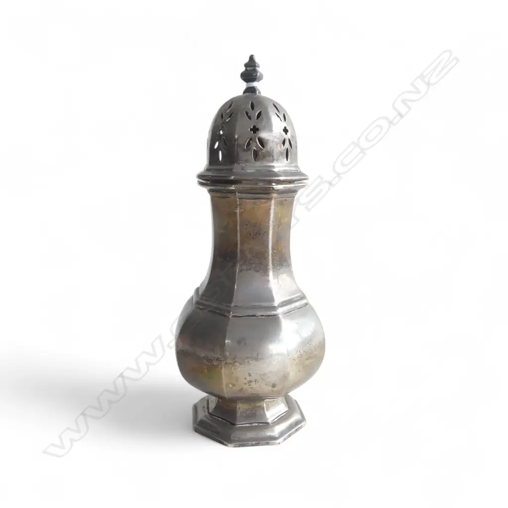 GEORGE III STG SILVER SIFTER, HESTER BATEMAN, LONDON 1789 H.180mm 177gms Image 1++