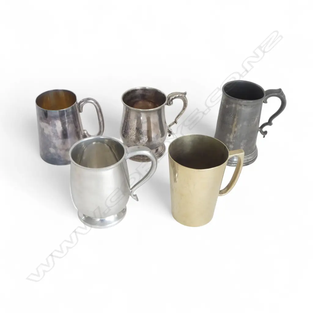 5 TANKARDS H.140mm Image 1++