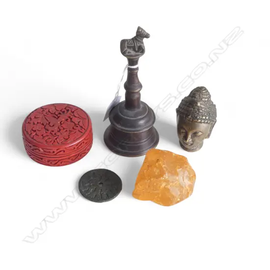 5 ASST. ORIENTAL ITEMS Incl. KAURI GUM