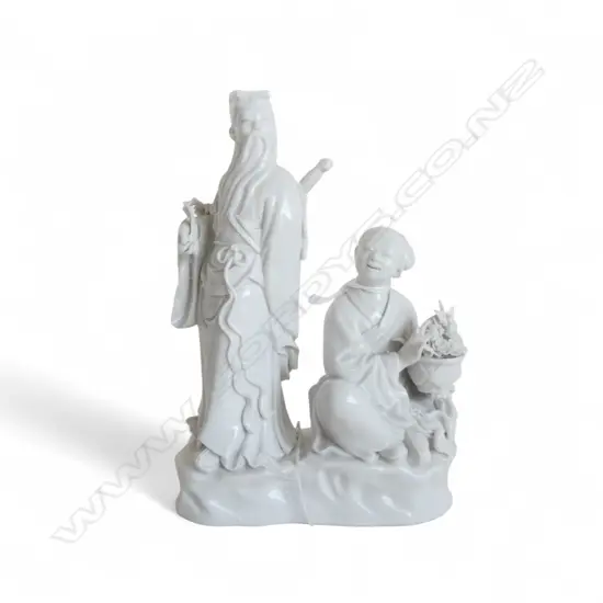 BLANC DE CHINE FIGURAL CHINESE ORNAMENT H160MM