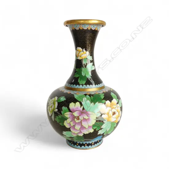 CLOISONNE VASE H.250mm