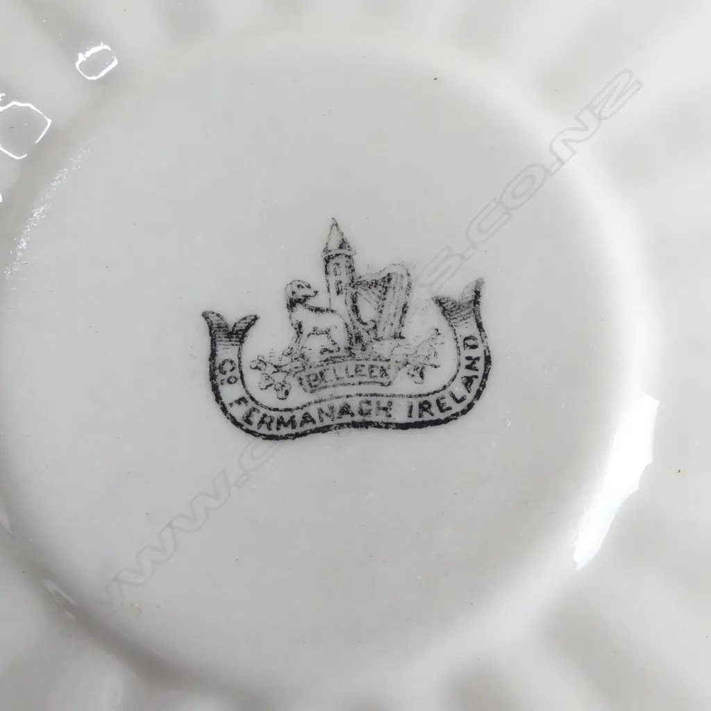 BELLEEK CHINA PART TEA SERVICE Image 1++