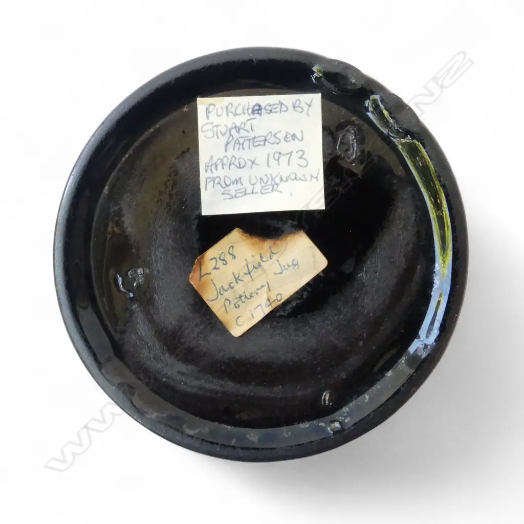 GEOGIAN JACKFEILD POTTERY JUG C1740 H210MM Image 1++