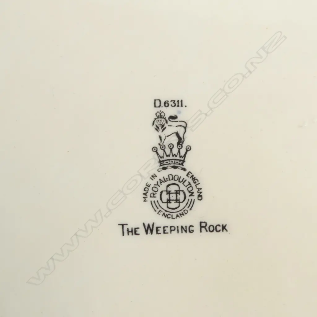 5 ASST. ROYAL DOULTON PLATES + JUG H.105mm + CARLTON WARE NURSERY WARE Image 1++