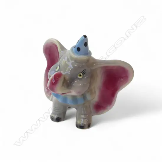 1950’S DISNEY DUMBO CERAMIC FIGURE BY MCM SYDNEY W. LABEL, H.110MM