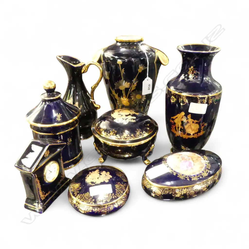 8 PCS FRENCH LIMOGES Image 1++