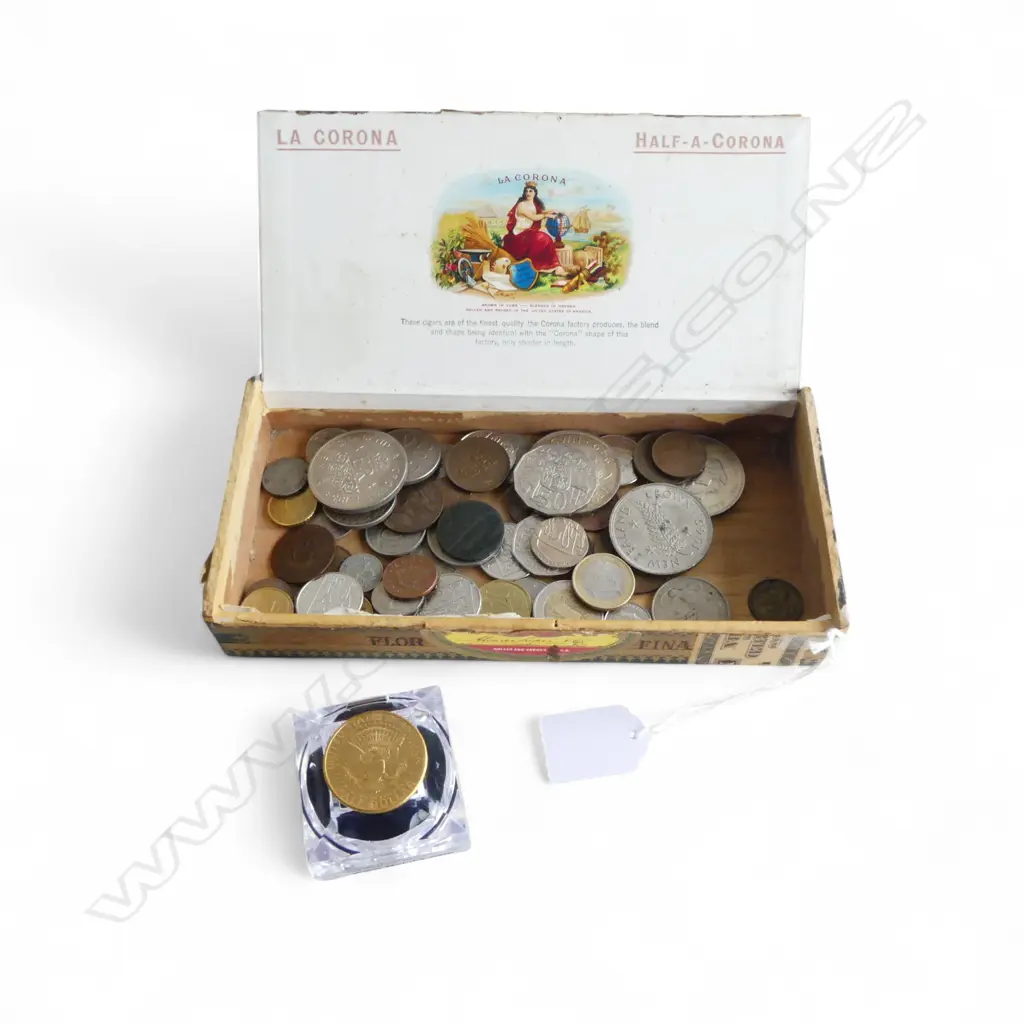 ASST. WORLD COINS INCL. GP JFK HALF DOLLAR ETC Image 1++