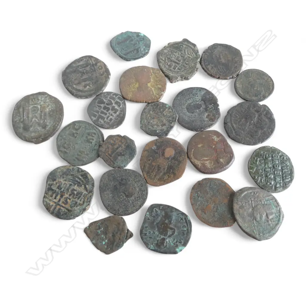 22 BYZANTINE COINS (true to period) Image 1++