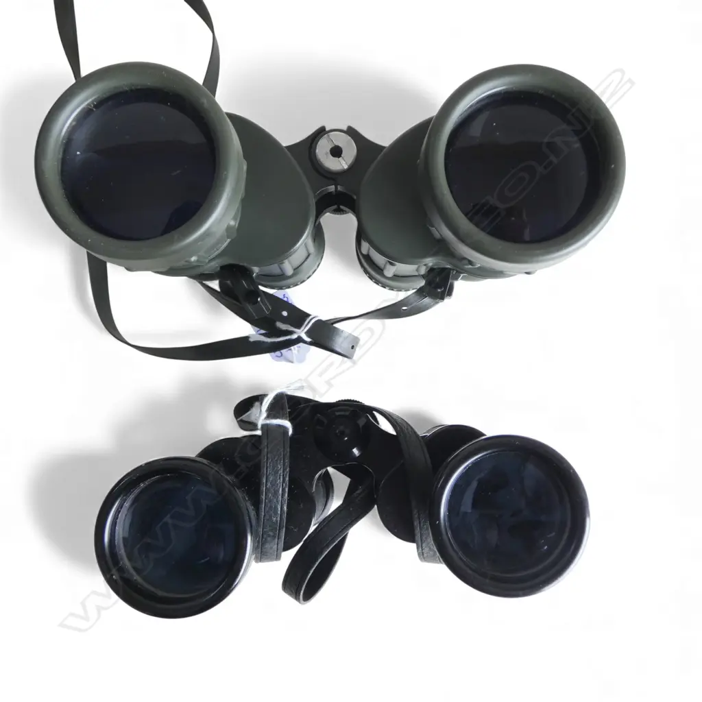 2 PRS CASED BINOCULARS SPORTSMASTER L170 & TASCO Image 1++