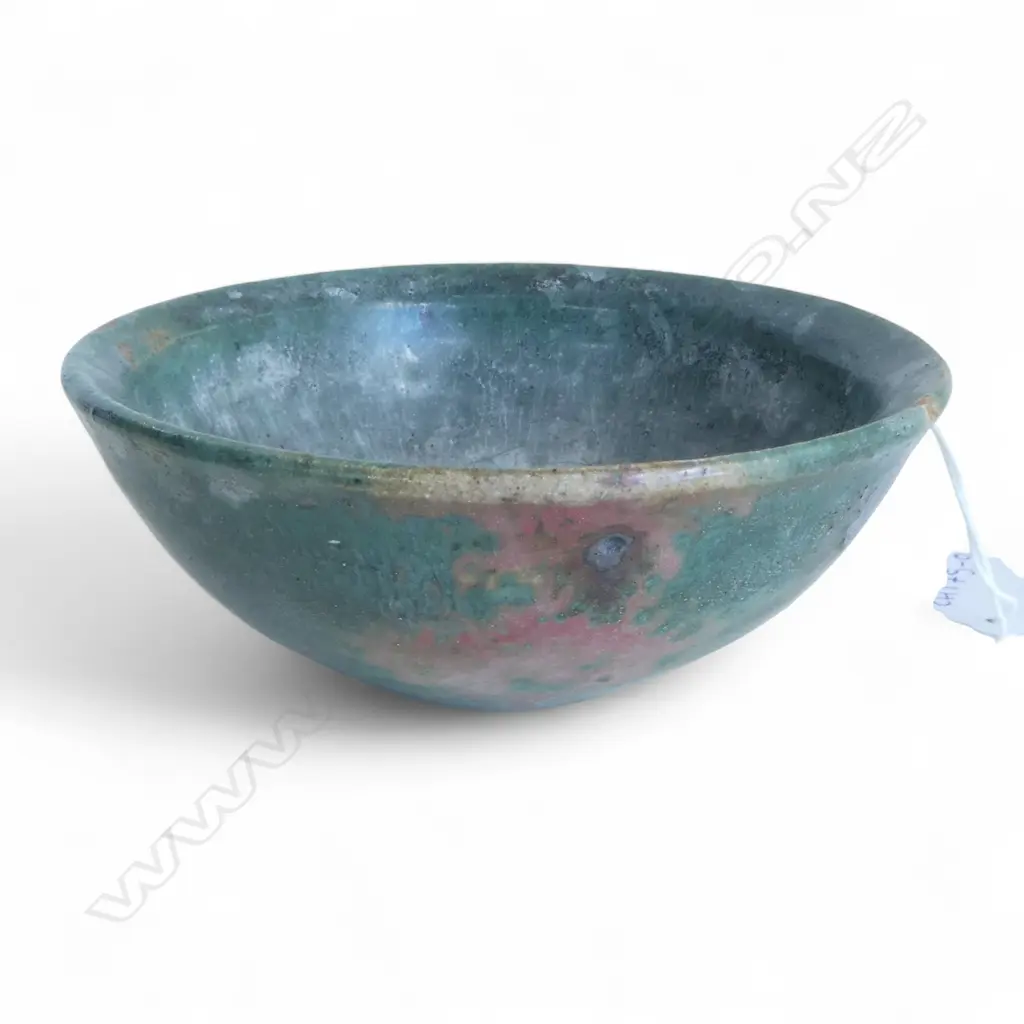 GRAEME STORM N.Z. STUDIO POTTERY BOWL Dia.125mm Image 1++