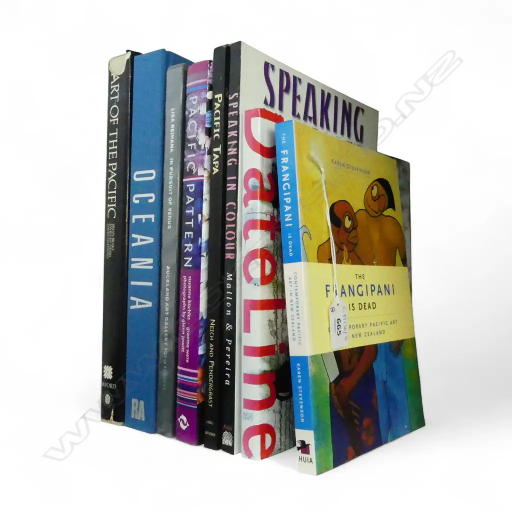 8 ART BOOKS; PACIFIC INTEREST Image 1++