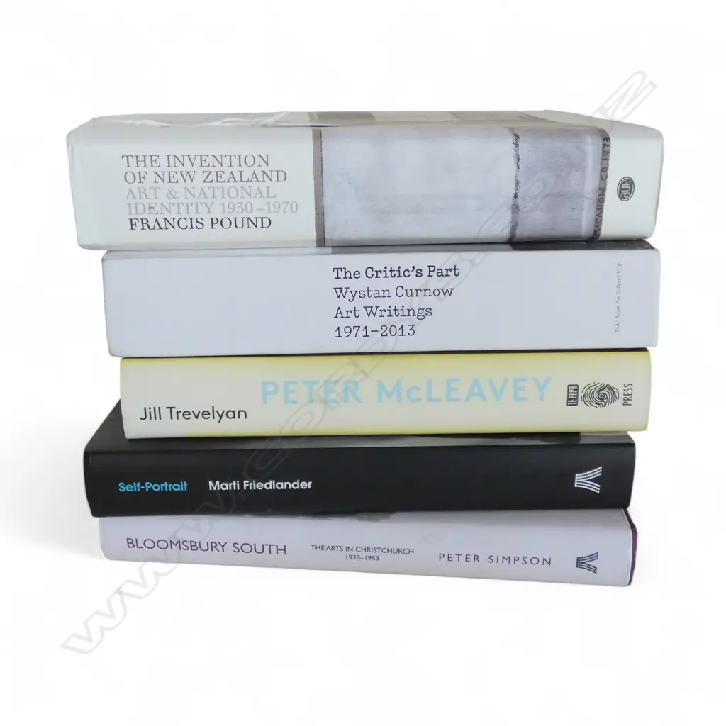 5 NZ ART BOOKS Image 1++