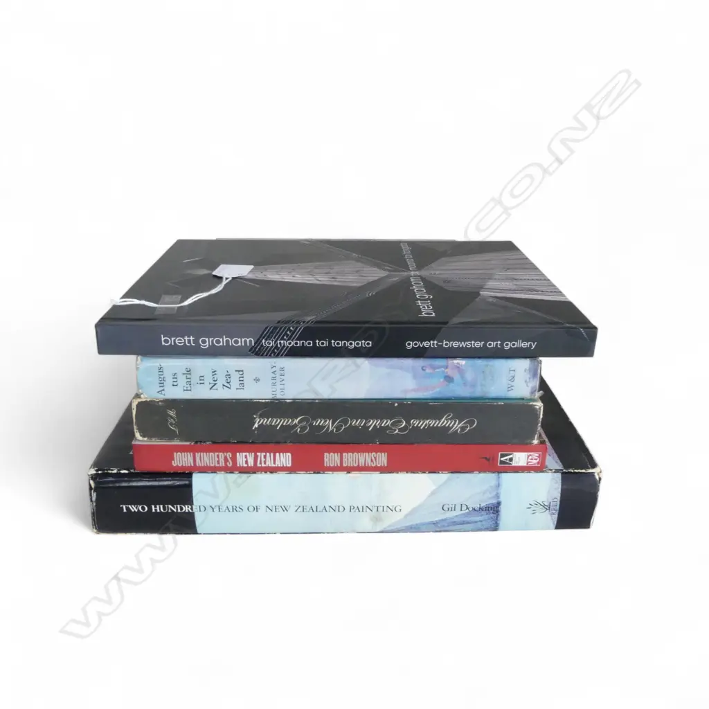 5 NZ ART BOOKS Image 1++