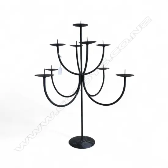 9 ARM METAL CANDELABRA H.620mm