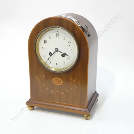 ANTIQUE MANTEL CLOCK H.290mm