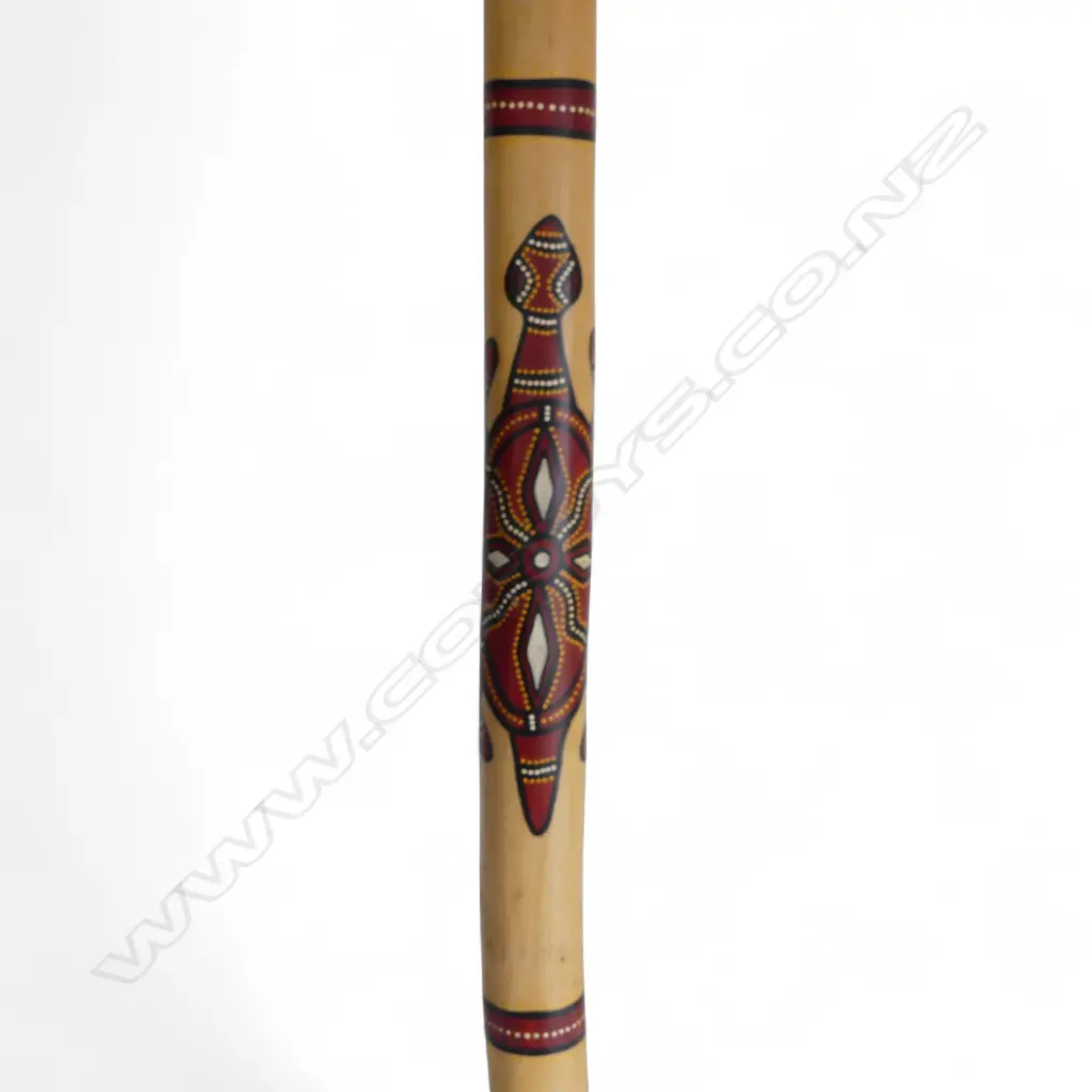 DIDGERIDOO SIGNED M. DOBSON L.1145mm Image 1++
