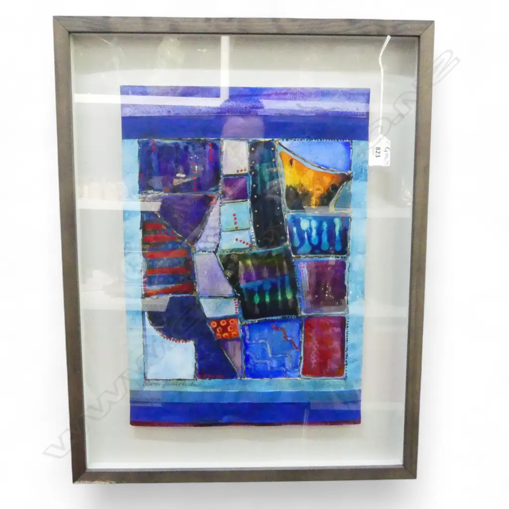 DORIS BAERTSCHI, ABSTRACT, MIXED MEDIA 415x290mm Image 1++