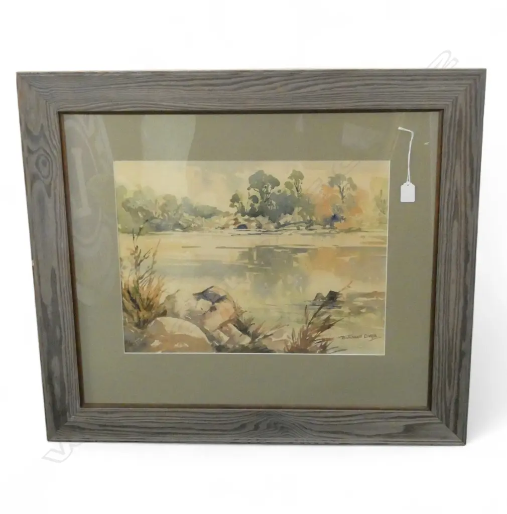 BIRTCHNELL DELPH, LANDSCAPE WC 360x480mm, SIGNED Image 1++