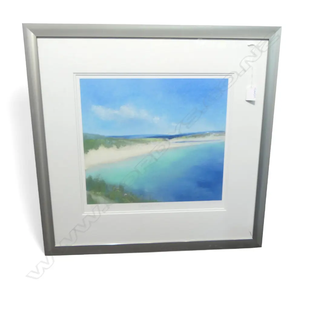 NUMBERED PRINT EMARALD WATERS SIGNED WENDY MCBRIDE H350 W350MM Image 1++