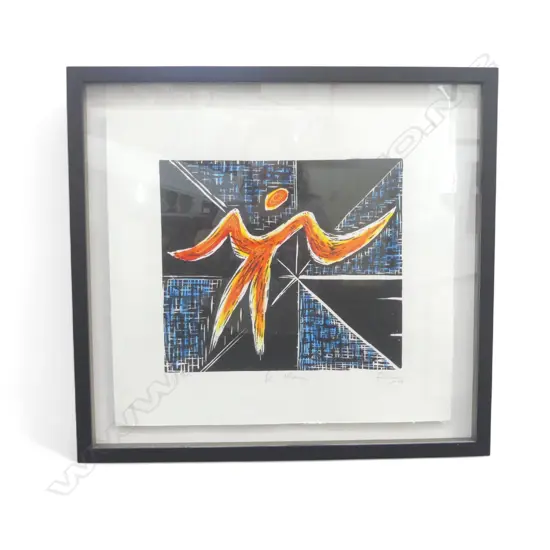 FATU FEU'U (b.1946) 'TE MANA' 1/1 '08 435x475mm