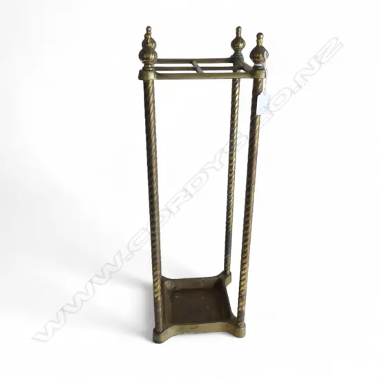 BRASS UMBRELLA STAND 200x200x600mm