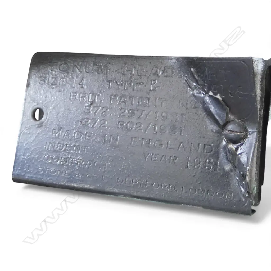 1950s D CLASS LOCOMOTIVE TRAIN HEAD LIGHT 500mm dia Image 1++