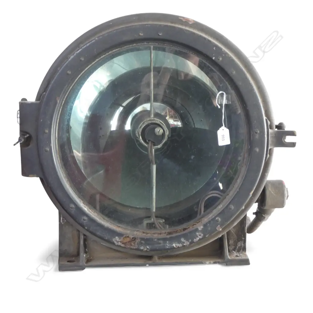 1950s D CLASS LOCOMOTIVE TRAIN HEAD LIGHT 500mm dia Image 1++