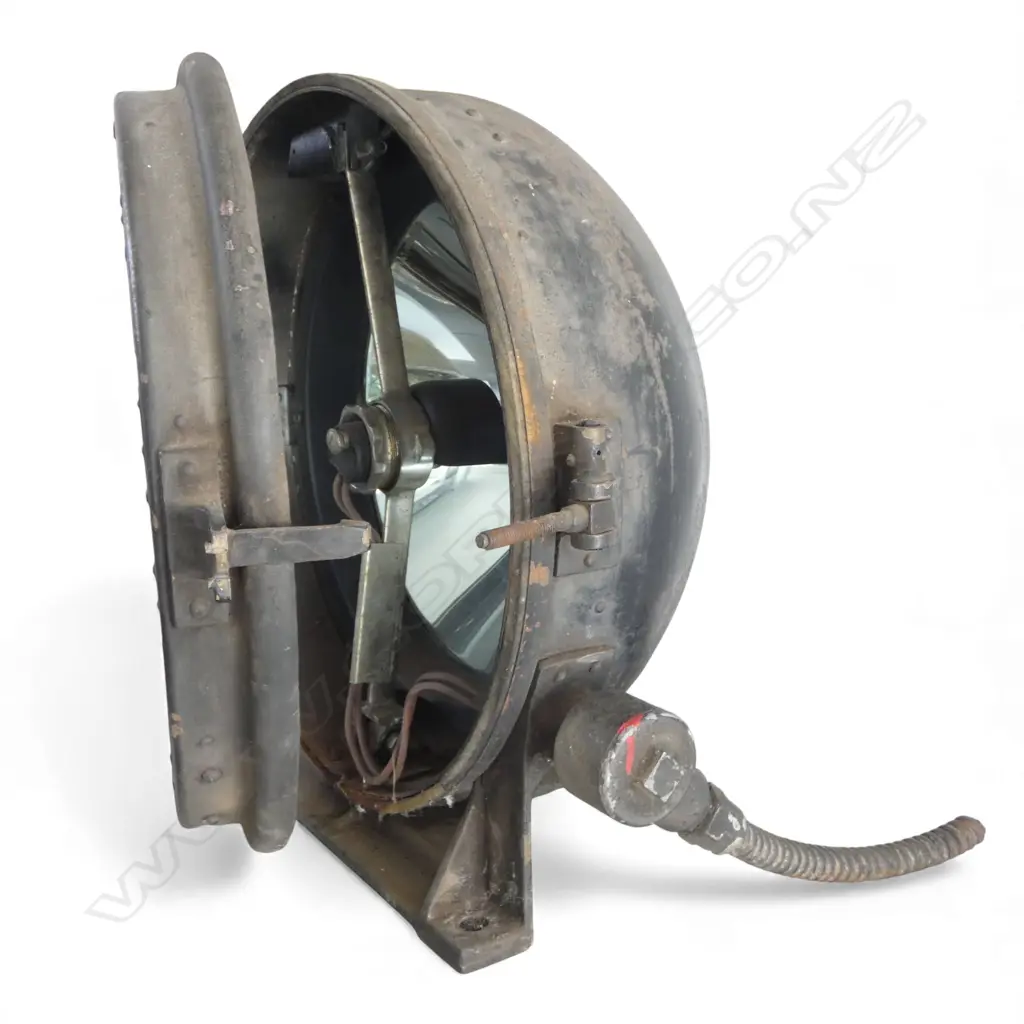 1950s D CLASS LOCOMOTIVE TRAIN HEAD LIGHT 500mm dia Image 1++