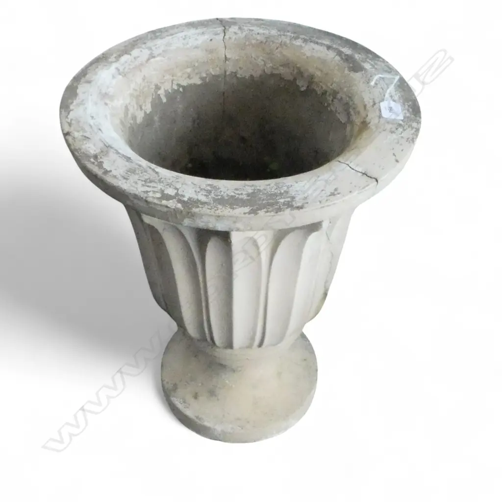 TALL CONCRETE GARDEN URN H.535mm Image 1++
