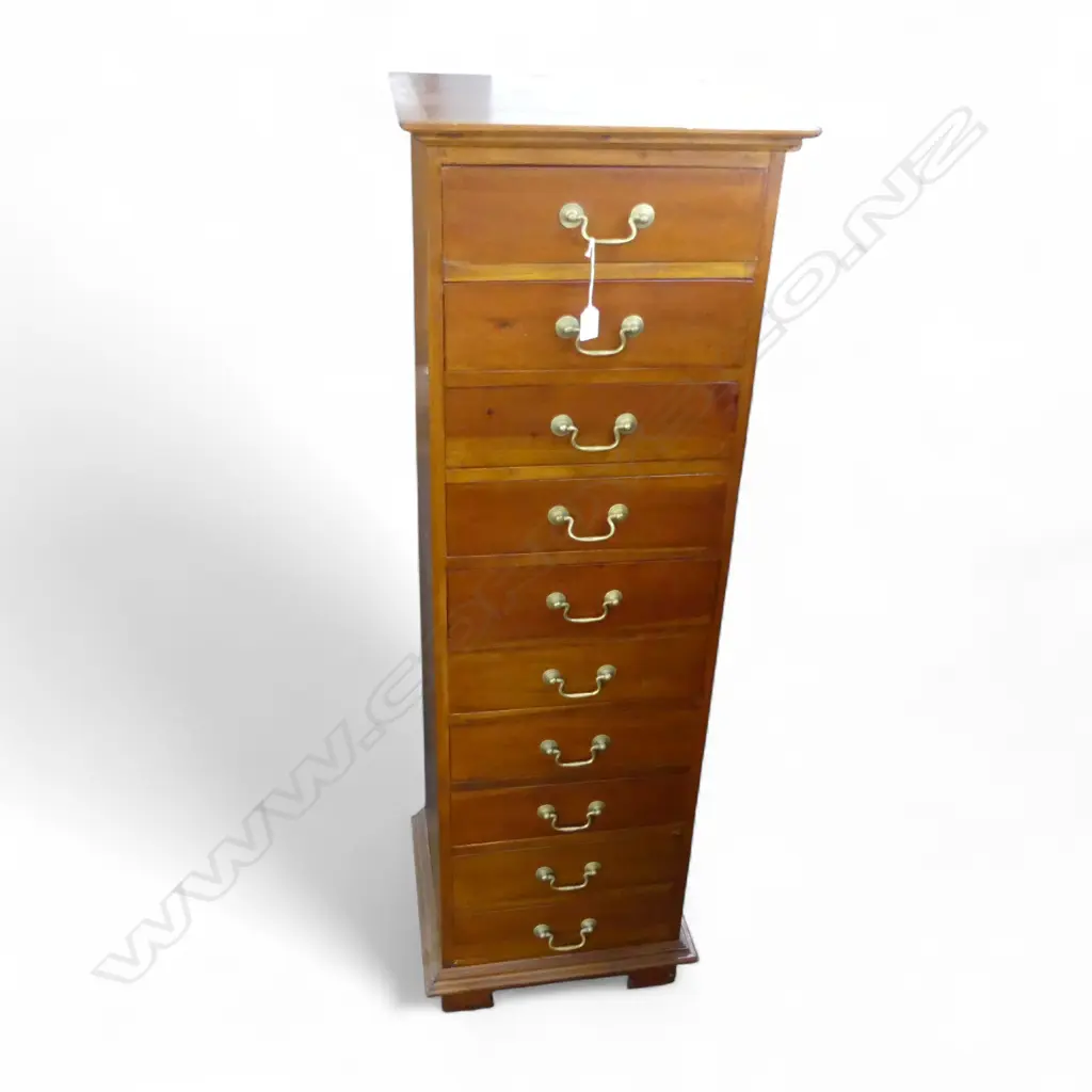 10 DRAWER COLLECTORS CABINET/CHEST 440mm400x1360 Image 1++