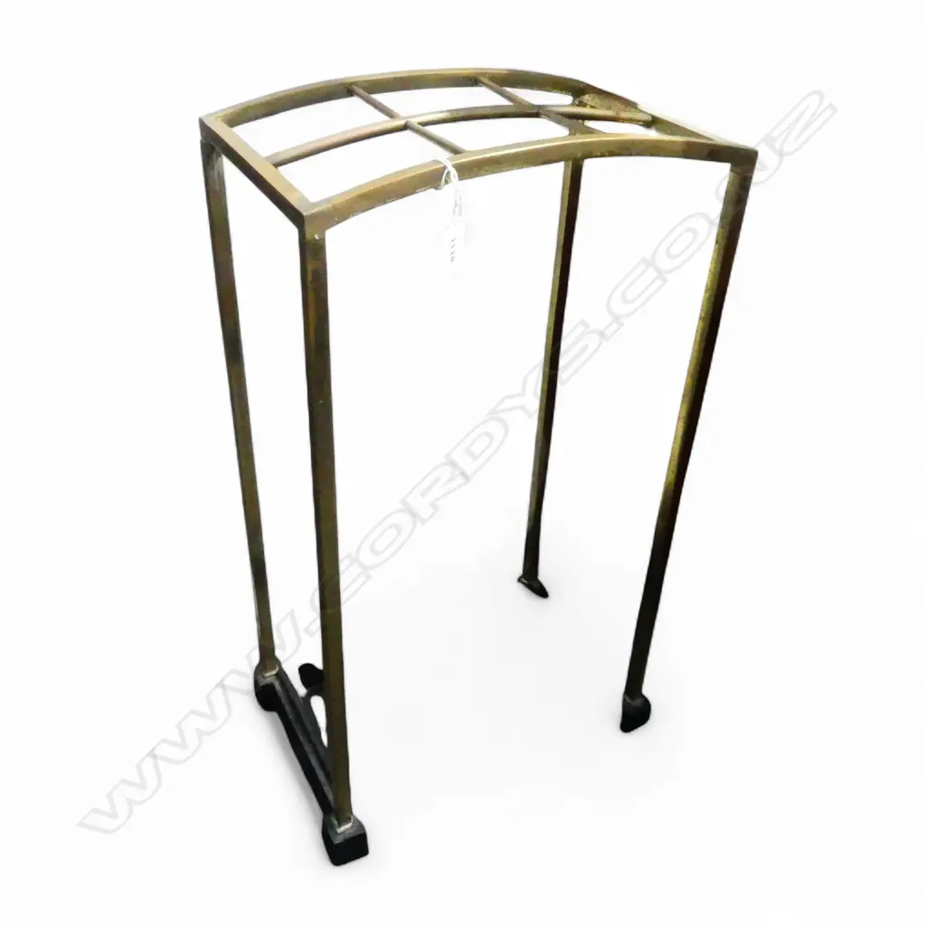 BRASS & CAST IRON UMBRELLA STAND 660mm Image 1++