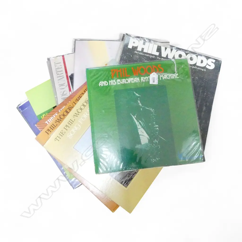 ASST. PHIL WOODS JAZZ LPs Provenance: Ex Collection Wellington Choy Image 1++
