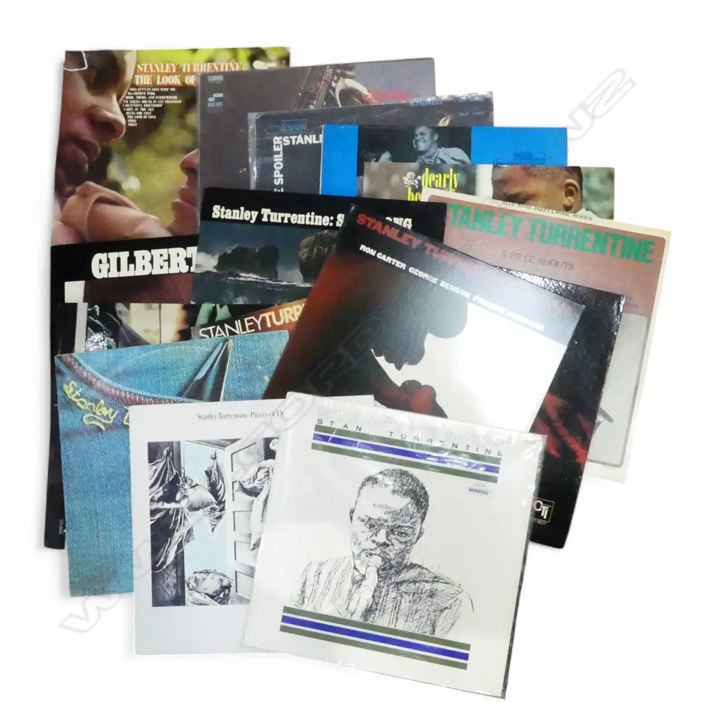 ASST. STANLEY TURRENTINE JAZZ LPs Provenance: Ex Collection Wellington Choy Image 1++