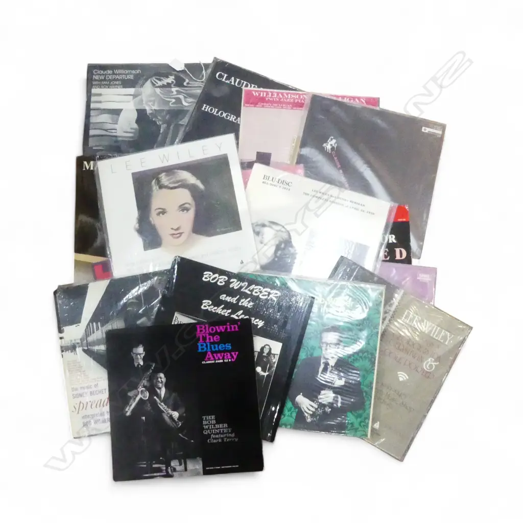 ASST. CLAUDE WILLIAMSON JAZZ LPs Provenance: Ex Collection Wellington Choy Image 1++