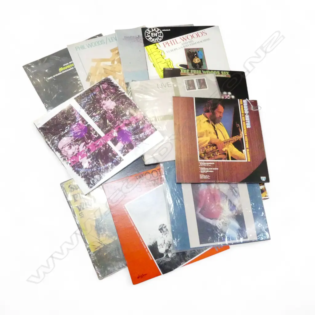 ASST. PHIL WOODS JAZZ LPs Provenance: Ex Collection Wellington Choy Image 1++