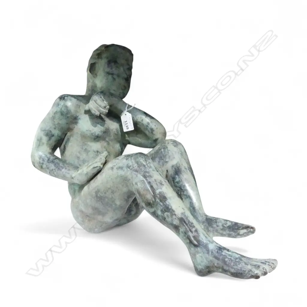 HOLLOW BRONZE NUDE MALE H.360mm Image 1++