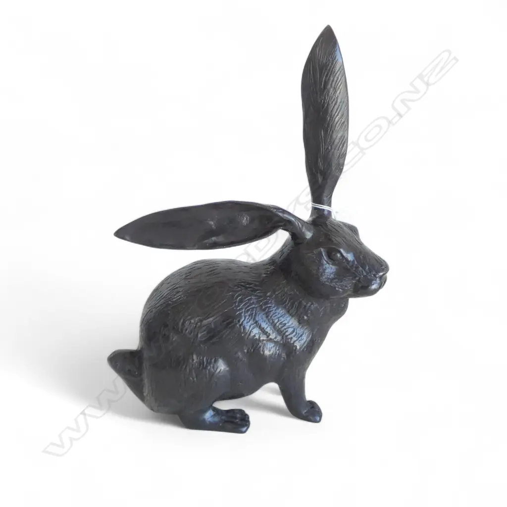 BRONZE HARE RABBIT H.340mm Image 1++