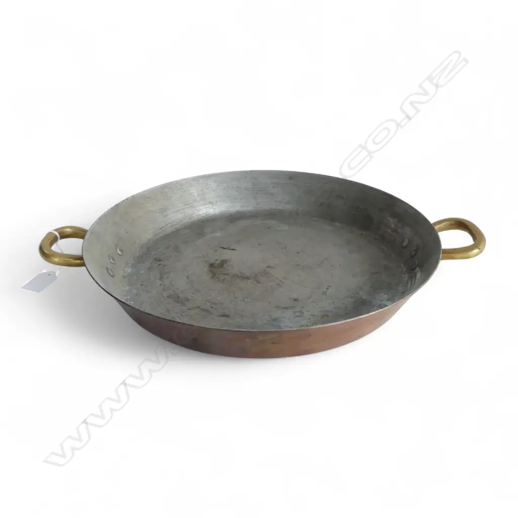ST. CLAIR COPPER PAELLA PAN 355mm dia Image 1++