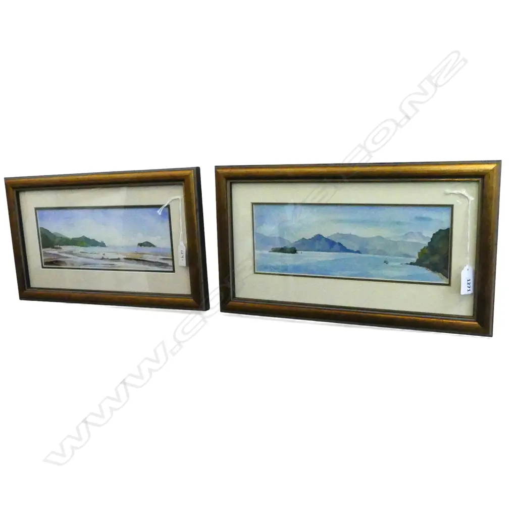 PR GILT FRAMED W/CS CORAMANDEL SIGNED KATH SMITH H100 L270MM Image 1++