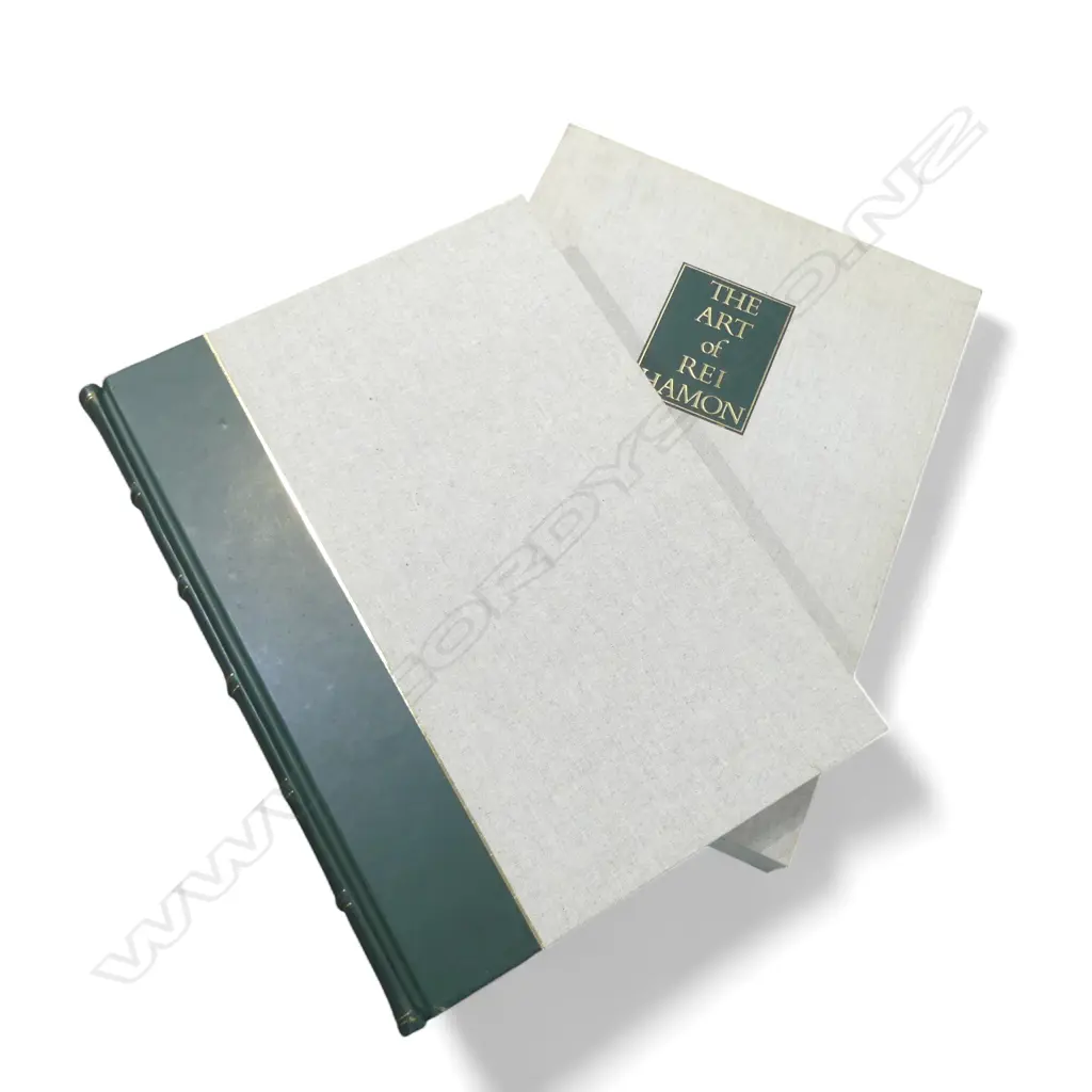 THE ART OF REI HAMON No.464/600 in slip case w. signed KOKAKO print Image 1++