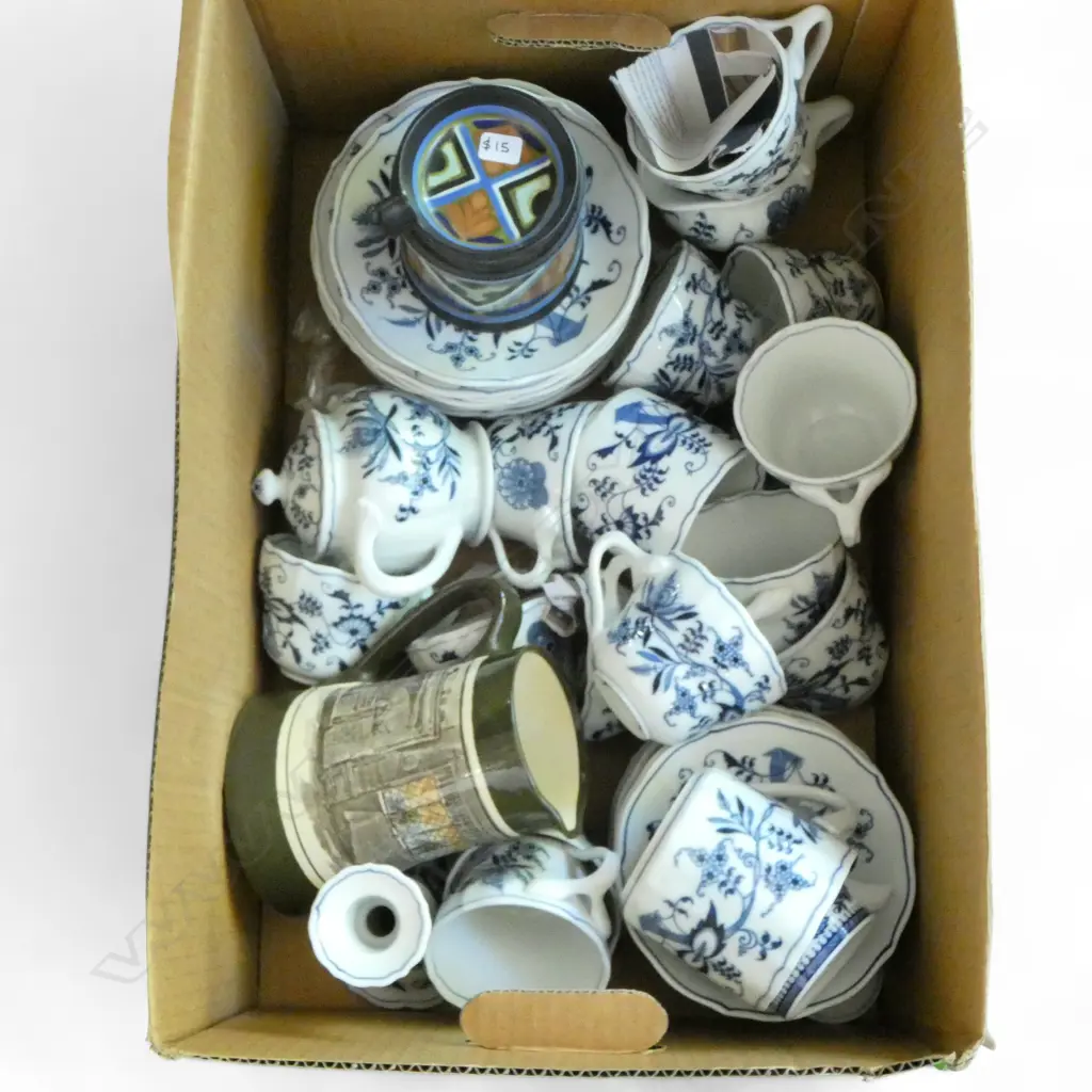 ASST. CHINA INCL. BLUE DANUBE TEA SET ETC Image 1++