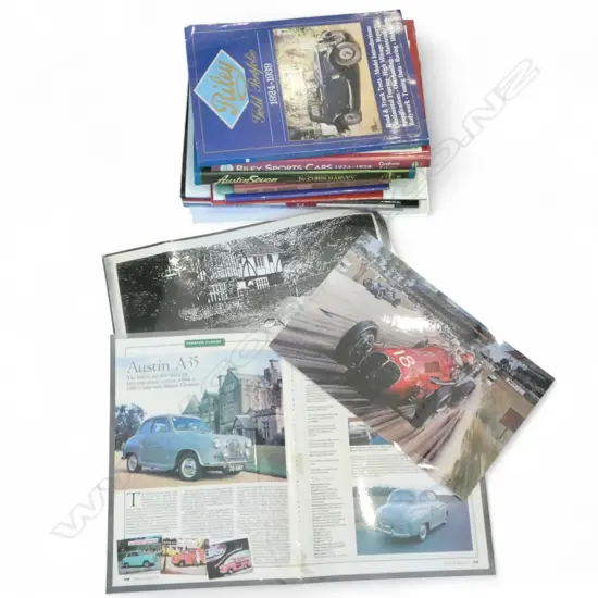 ASST. MOTOR RACING REFERENCE BOOKS/BOOKLETS