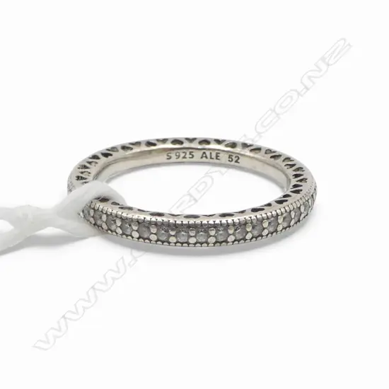 PANDORA 925 SILVER RING1.93gms SIZE L