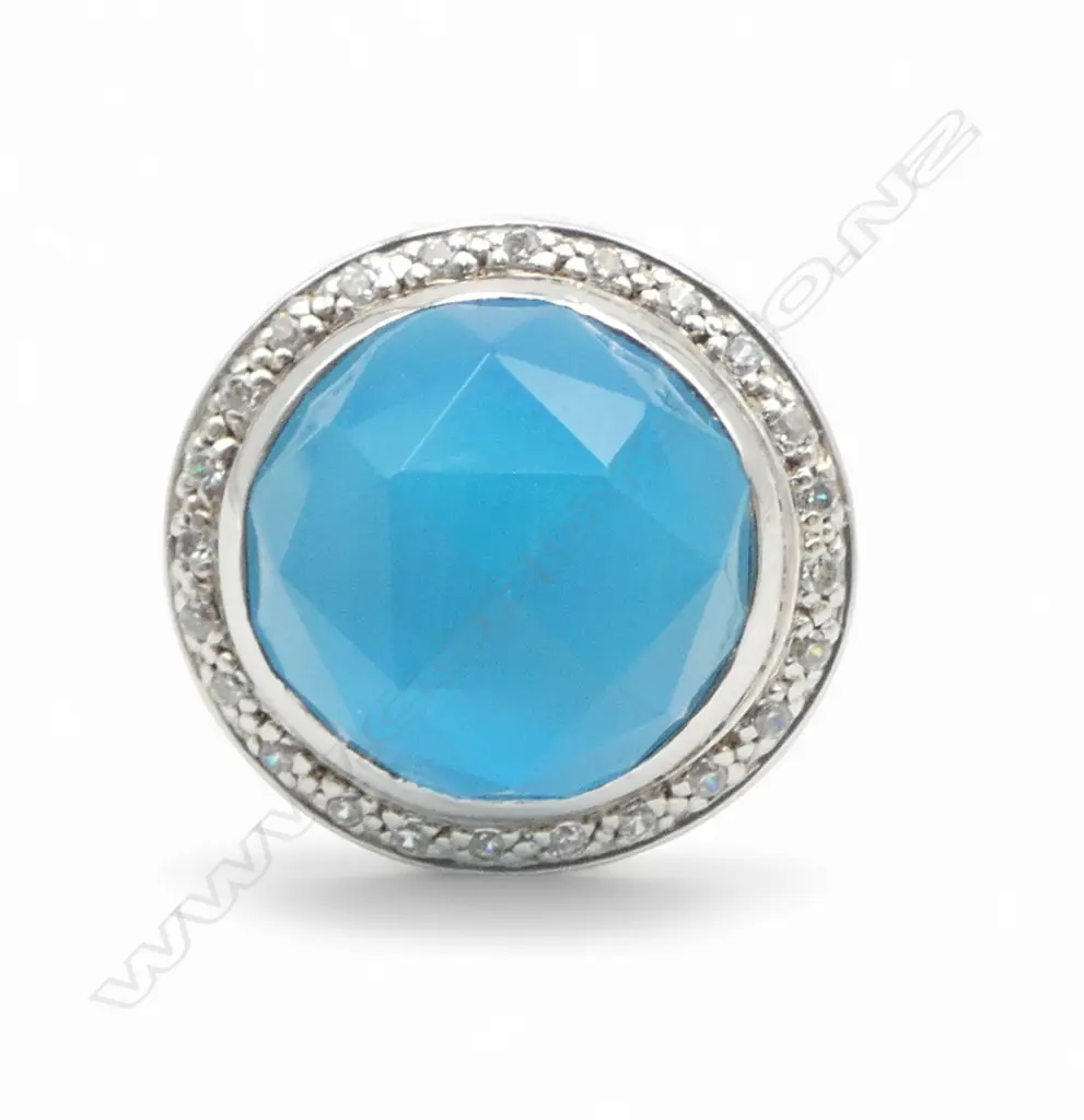 STG SILVER RING  SIZE P Image 1++