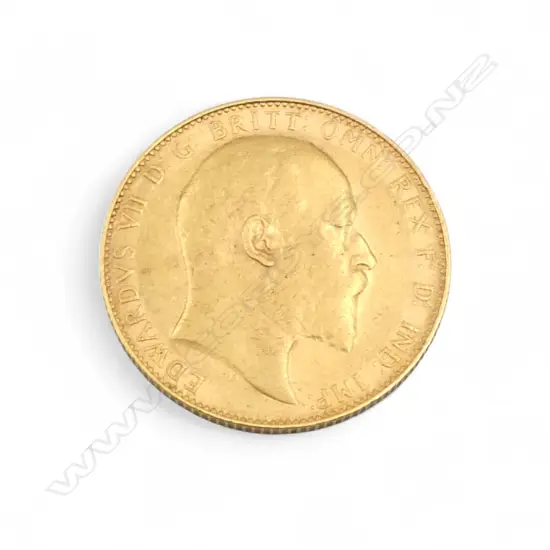 EDWARDIAN 1909 GOLD SOVEREIGN