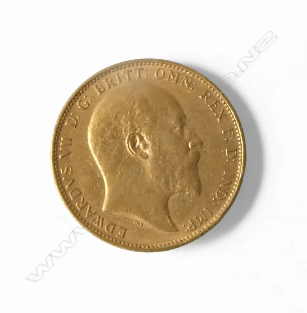 EDWARDIAN 1907 GOLD SOVEREIGN Image 1++