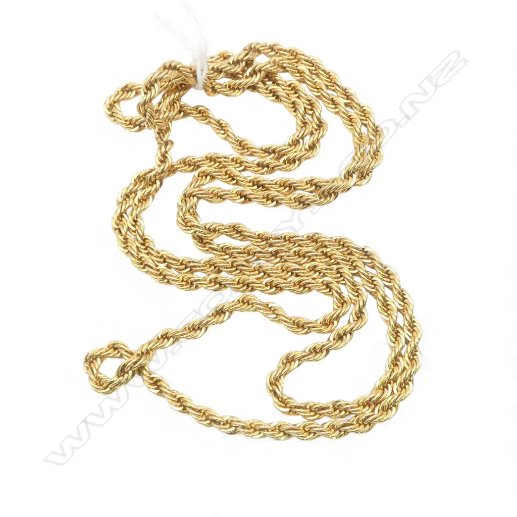 GOLD PLATED CHAIN, L.1000mm Image 1++