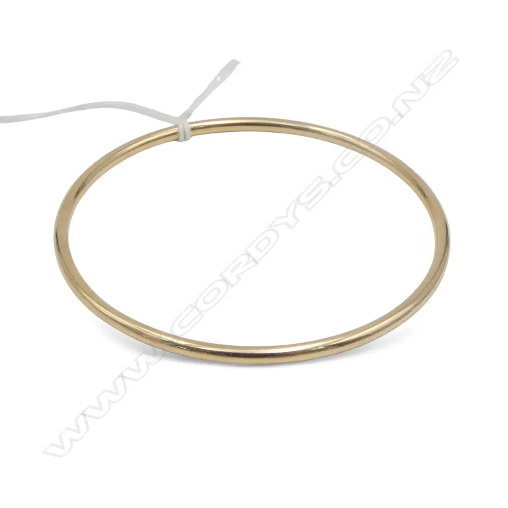 9ct Y/GOLD ROUND BANGLE 4.7gms Image 1++