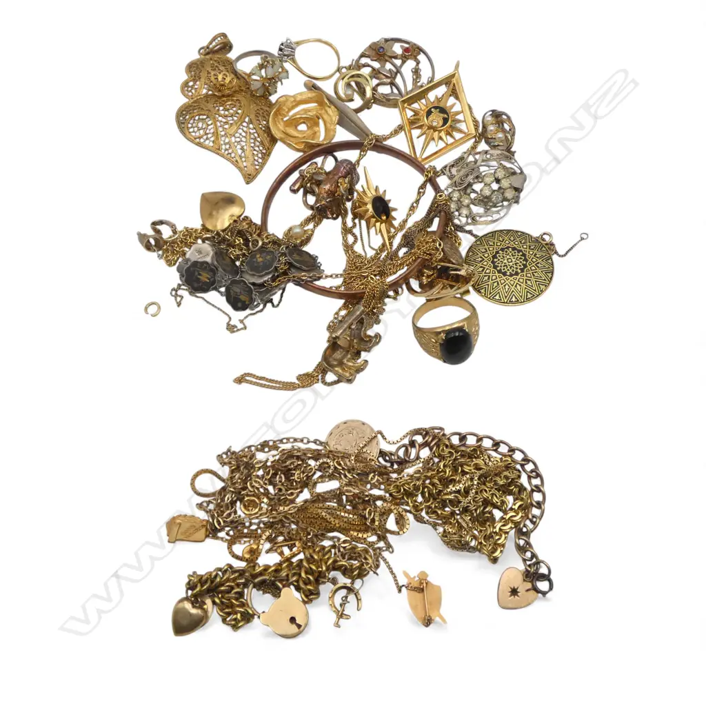 ASST. GOLD PLATED & SOUVENIR JEWELLERY Image 1++