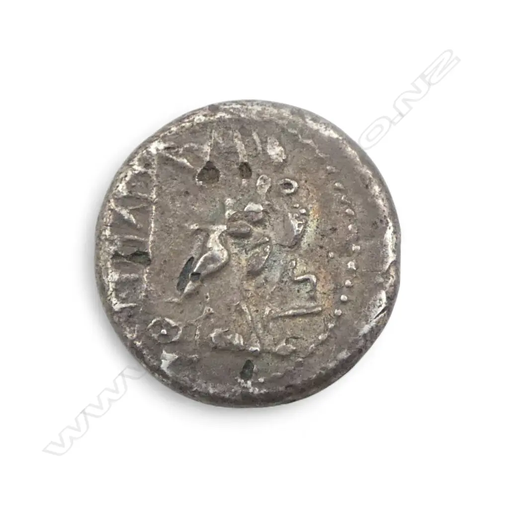ROMAN COIN - LUCIUS JULIUS CEASAR 103BC ROMAN REPUBLIC PLATED DENARIUS (not THE Julius Caesar) Image 1++